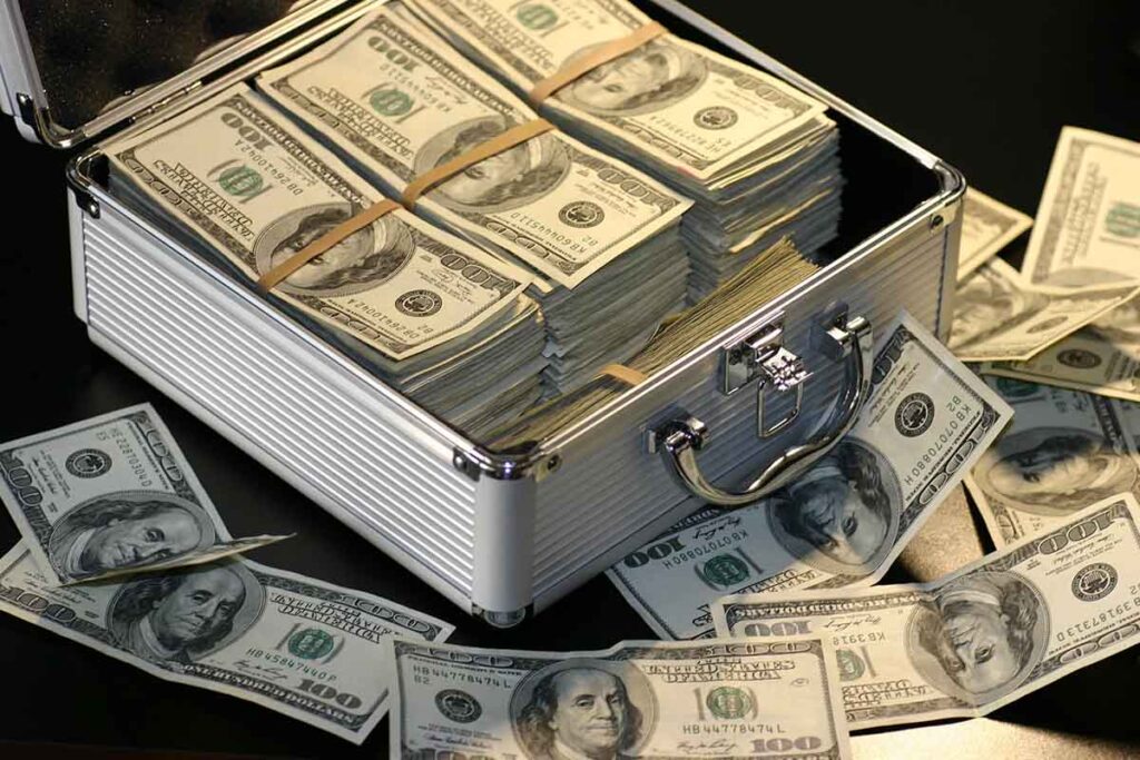 Briefcase Full of Money